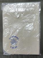 Коврик банный белый с вышивкой ЭК-010