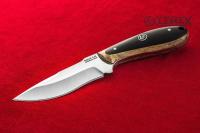 Нож Lemax ЛИСА черный граб, 95Х18 (95х004)