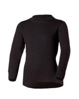 Термофутболка детская NORVEG ACTIVE KIDS, длинный рукав, чёрная,  110см