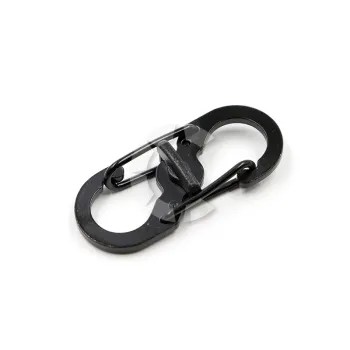 Карабин "СЛЕДОПЫТ" 3,5см, двойной, сталь (PF-SH-17)