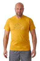 Футболка PAYER (Шардс, хлопок, горчица), р-р XL