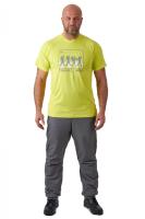 Футболка PAYER "Travel Mob", хлопок,  лайм, р-р ХХL