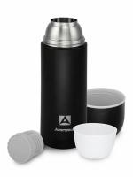 105-1000 Термос АРКТИКА 1000мл,вакуумный,бытовой,питьевой,черный текстурный