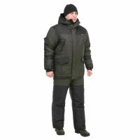 Костюм зимний Coldfront полукомбинезон, черная олива