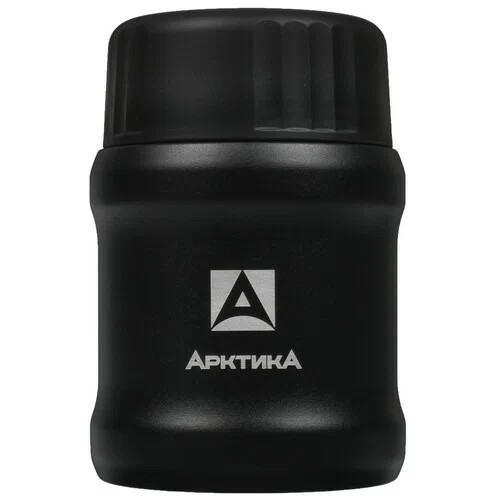 311-500 Термос АРКТИКА 0,5л. для еды, вакуумный, бытовой,черный