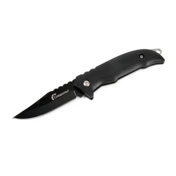 Нож туристический "СЛЕДОПЫТ" дл.клинка 64 мм, ручка черная (PF-PK-31) 