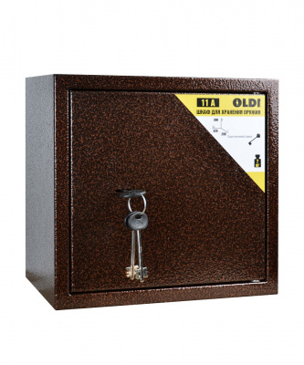 Сейф СБС №11а (320х320х201) 10кг., пист. (Ящик для хранения оружия)