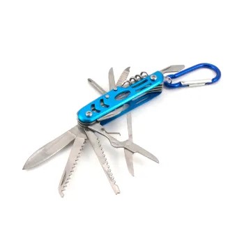 Мультитул "Следопыт", 12 предметов, карабин, блистер (PF-MT-03)