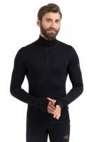 Термофутболка NORVEG HUNTER, длин. рукав, черная, р-р S