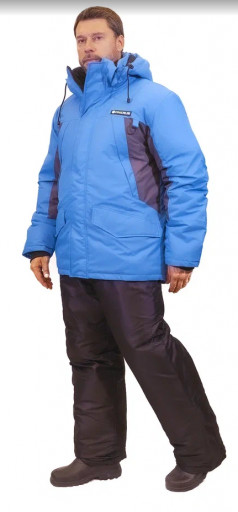 Костюм-поплавок ФИШЕР-45, Таслан, синий-серый р 60-62 182/188 