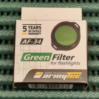 Armytek фильтр для фонаря Dobermann, эеленый (AF-34)
