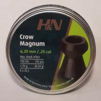 Пули пневм. "H&N" Crow Magnum 6.35 mm 1,7гр (150 шт.)