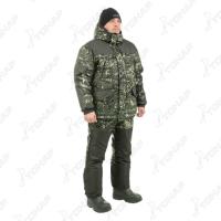 Костюм зимний ГОРКА полукомбинезон, алова-хаки р.50-176 Helios