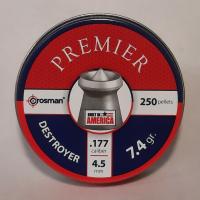 Пули пневм. "Crosman Destroyer" кл.4,5 мм, 0,51 гр. (250 шт)