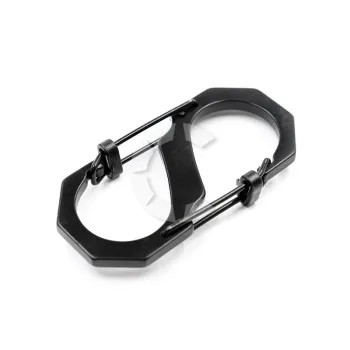 Карабин "СЛЕДОПЫТ" 5,5см, двойной, сталь (PF-SH-18)