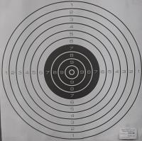 мишень черная