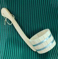 Ковш-черпак бондарн. 0.6л с вертик.ручкой