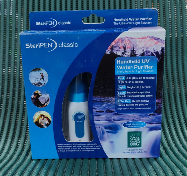 Портативный обеззараживатель воды SteriPEN Classic с префильтром