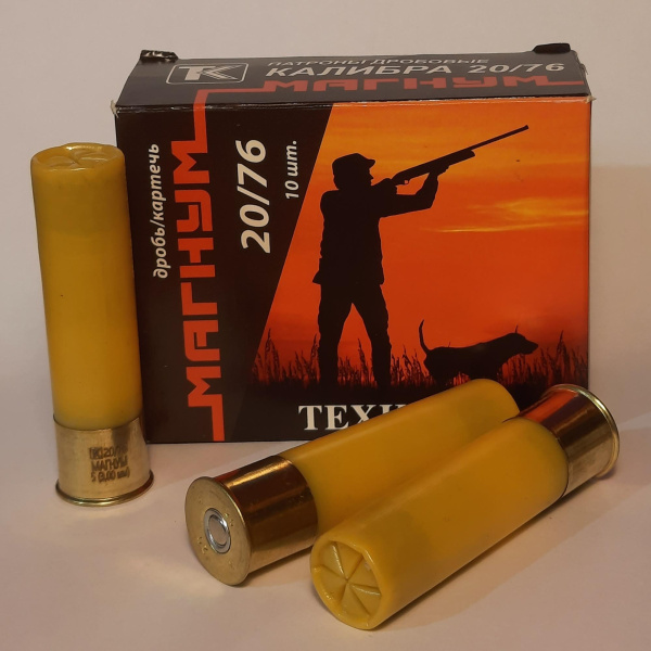 Патроны 20/76 ТЕХКРИМ №5 (10 шт.)