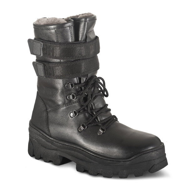 Сапоги зимние ХСН "Лось", черные, р-р 45 (520)