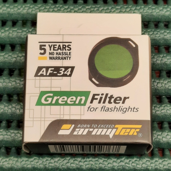 Armytek фильтр для фонаря Dobermann, эеленый (AF-34)