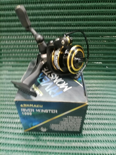 Катушка б/инерц. NAMAZU River Monster RM1000, 4+1 подш., метал.шпуля (N-RRM1000)