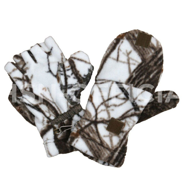 Рукавицы-перчатки ХСН БЕЛЫЙ ЛЕС, белые, р-р L (733-4)