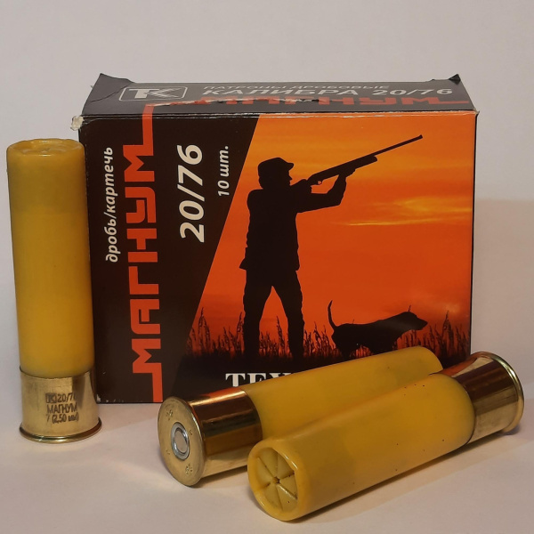 Патроны 20/76 ТЕХКРИМ №7 (10 шт.)