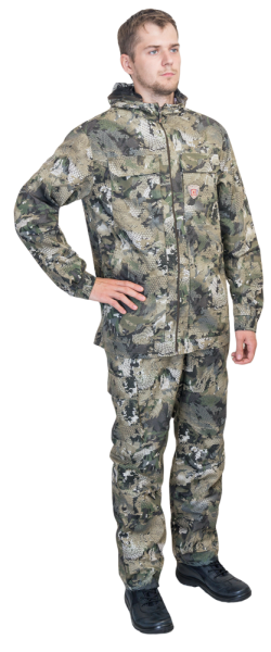 Костюм Сахара/ткань сорочечная/серые соты р-р 60-62/170-176