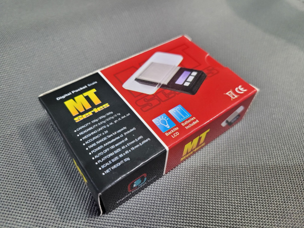 Весы электрон. бытовые MТ200, до 200гр./0,01гр, 2 бат.ААА, цв.черный (703149)