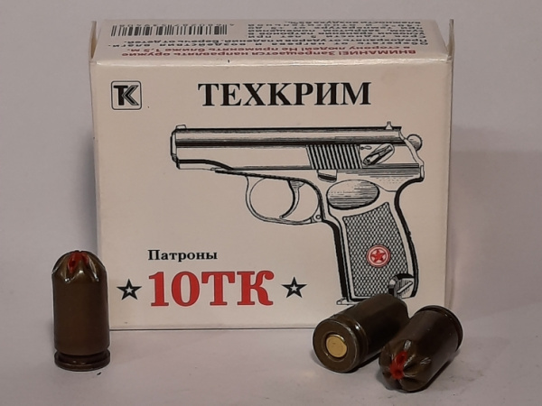 Патроны 10ТК ТЕХКРИМ светозвук (20 шт)