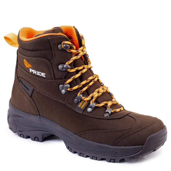 Ботинки осенние PRIDE "Jackal", коричневые, р-р 43 