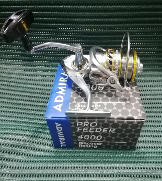 Катушка б/инерц. ADMIRAL pro feeder, 4000, 13+1