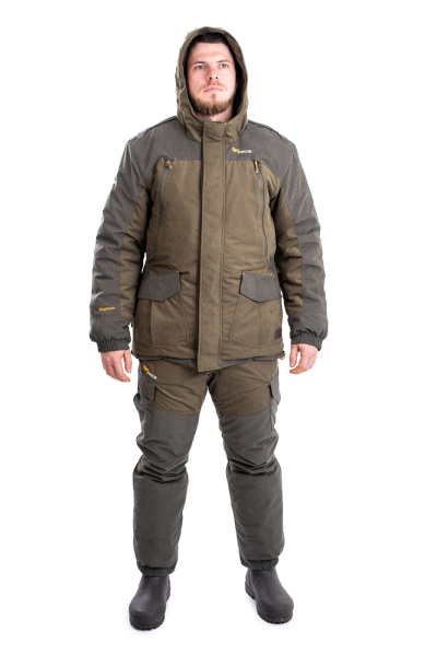 Костюм зимний PRIDE Магнум полукомбинезон, хаки, р-р 56-58/170-176 