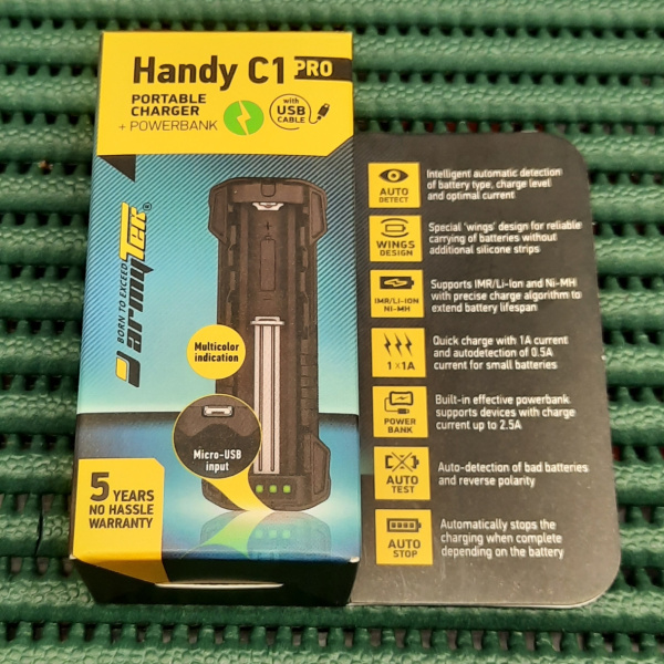 Armytek зарядное устройство HANDY C1 PRO (универсальное)