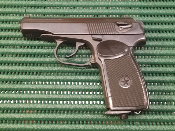 Пистолет пневмат. МР-654К, обн. рукоять, кл.4,5 мм (84372)